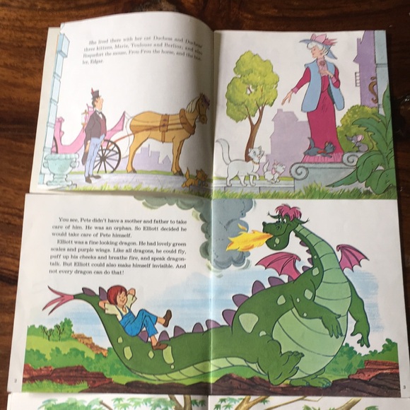 Lot of 5 Vintage Disney 24 Page Read-Along Children's Books ~ No Tapes - Picture 11 of 13